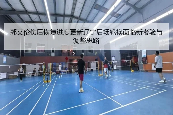郭艾伦伤后恢复进度更新辽宁后场轮换面临新考验与调整思路 - FBSPORTS